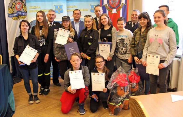 Wiedzą, jak zapobiegać pożarom. Oto najlepsi uczniowie w powiecie