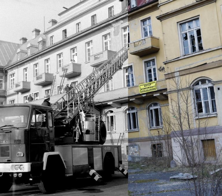 Świdnica wczoraj i dziś. Ul. Westerplatte – szpital