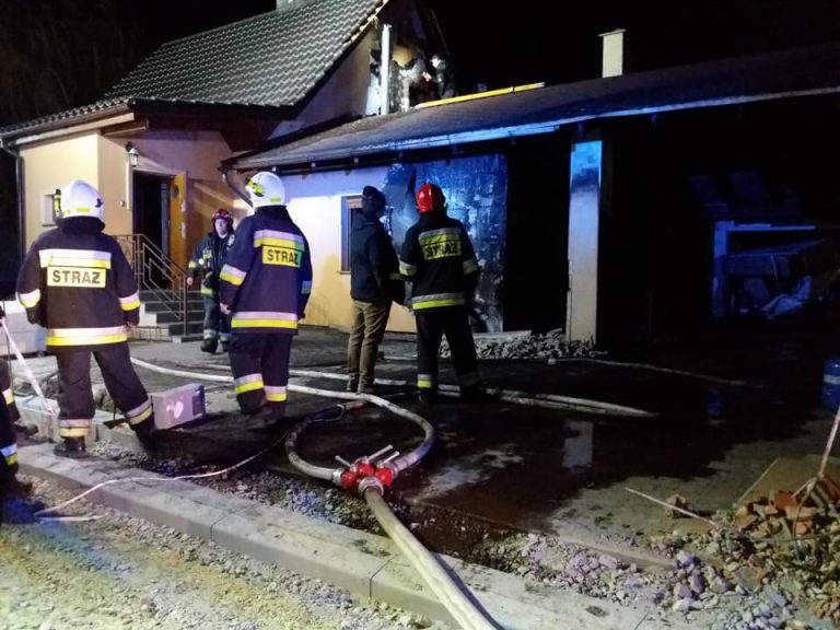 O krok od tragedii. Pożar w Goczałkowie [FOTO]