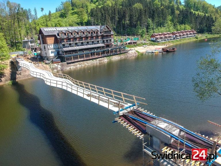 O krok od połączenia brzegów jeziora Bystrzyckiego [FOTO/VIDEO]
