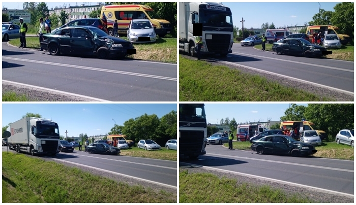 Wypadek w Pszennie. W samochodzie były dzieci