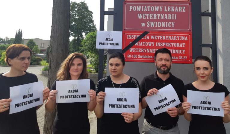 Protest w Inspekcji Weterynaryjnej. Pracownicy zapowiadają blokady dróg