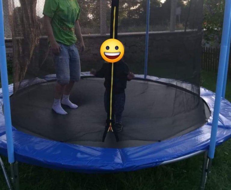 Ukradli trampolinę 3-latkowi. Apel o odszukanie złodziei