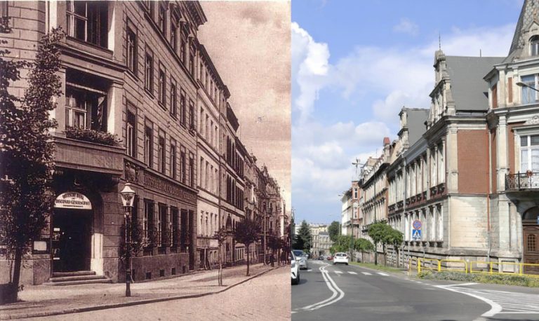 Świdnica wczoraj i dziś. Ulica Bolesława Chrobrego