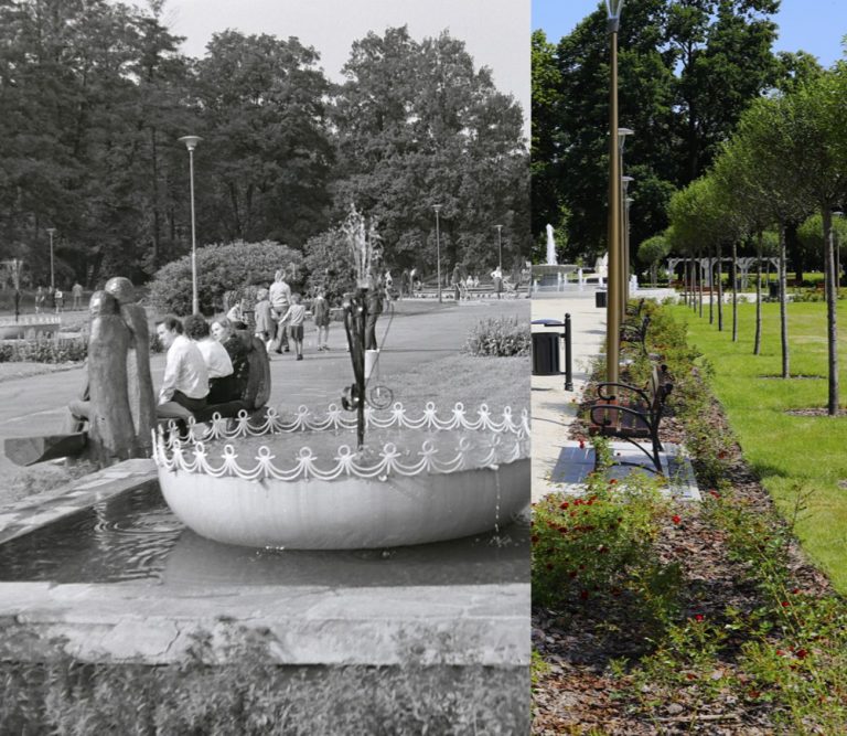 Świdnica wczoraj i dziś. Park Centralny