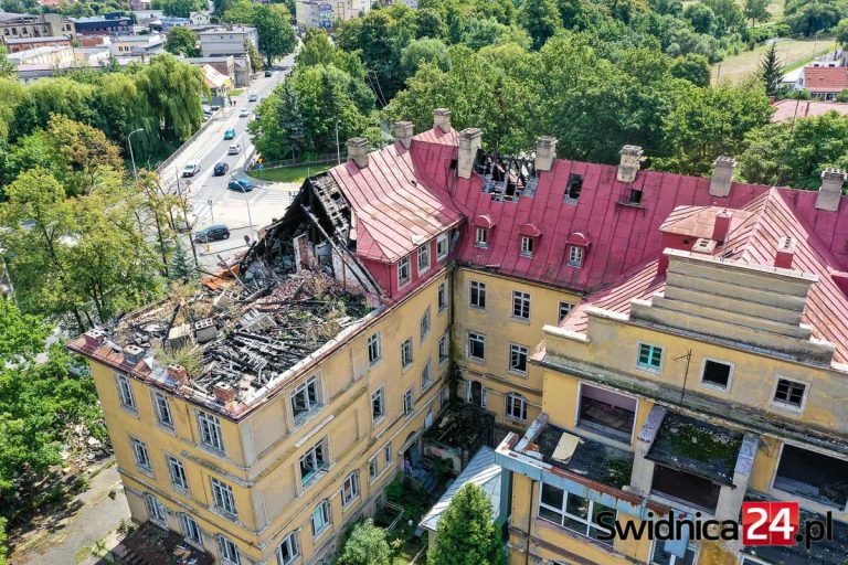 Nadzór budowlany zawiadamia prokuraturę w sprawie zdewastowanego gmachu dawnego szpitala