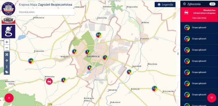 Ponad 10 tysięcy zgłoszeń na Krajowej Mapie Zagrożeń