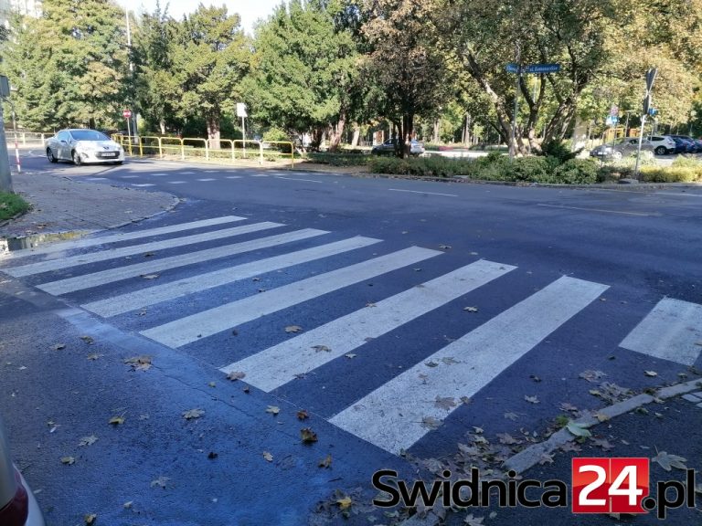 Po naszej interwencji wymalowano pasy