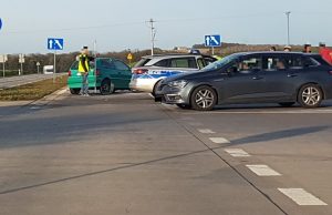 Zderzenie na łączniku