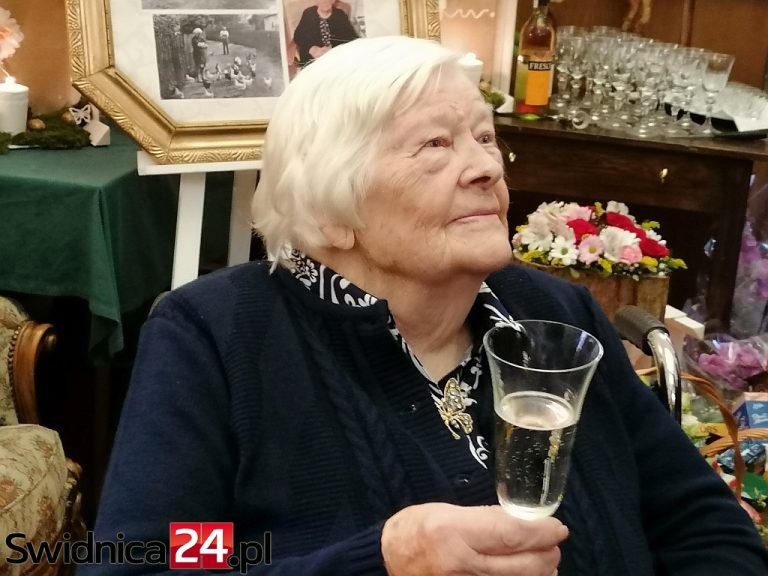 Najstarsza mieszkanka gminy Świdnica skończyła 103 lata