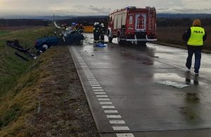 Prokuratura bada okoliczności tragicznego wypadku na łączniku