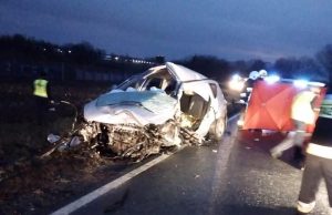 Śmiertelny wypadek na „trzydziestce piątce” w Mirosławicach