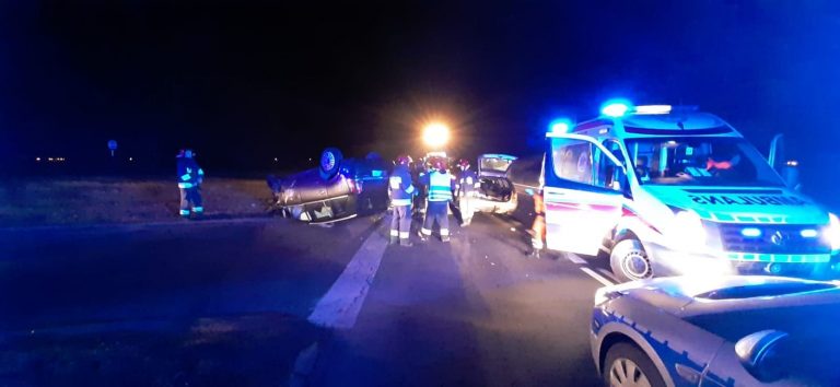 Zderzenie na trasie Świdnica-Strzegom
