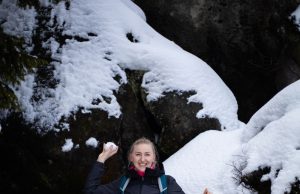 Wojna na śnieżki, w drodze na Wielki Szczeliniec, 15 luty 2020, fot. Smagło Patrycja