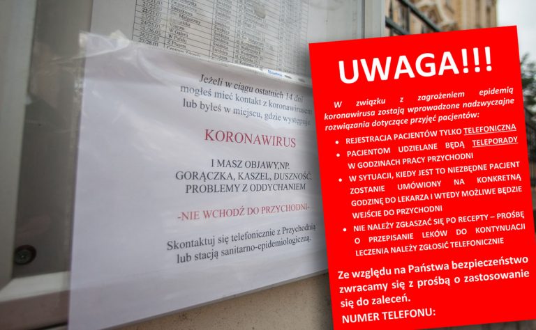Kontakt z lekarzem tylko przez telefon? Przychodnie przechodzą na system teleporad