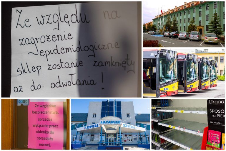 Sklepy, apteki, komunikacja. Informator dla powiatu świdnickiego na czas epidemii