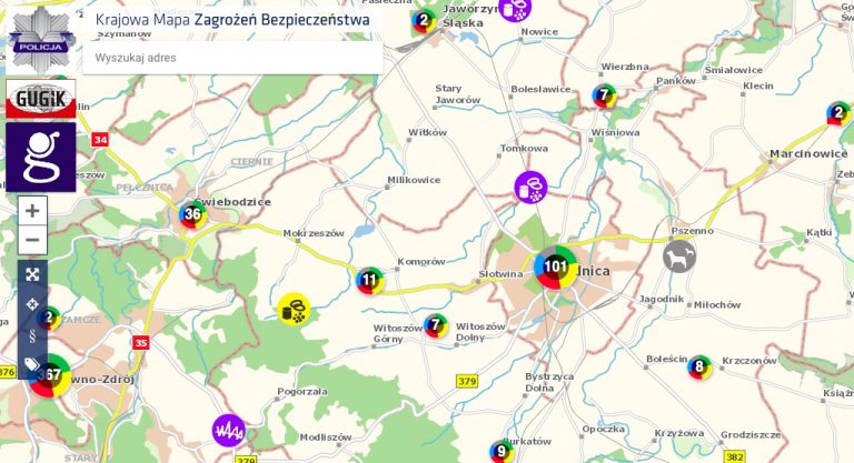 Krajowa Mapa Zagrożeń Bezpieczeństwa. Co najczęściej zgłaszają mieszkańcy powiatu?