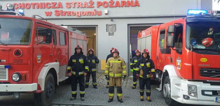 Pompują dla Wojtusia. Do charytatywnego #GaszynChallenge dołączyli strażacy z powiatu świdnickiego