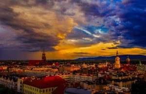 Czerwcowy wieczór w Świdnicy. Fot. Dariusz Nowaczyński