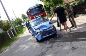 Zderzenie w miejscowości Czechy