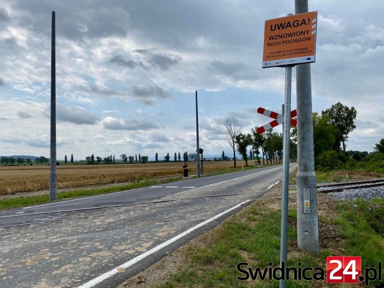 Najpierw pociągi towarowe, co dalej? PKP PLK o zaawansowaniu prac na linii Świdnica-Wrocław