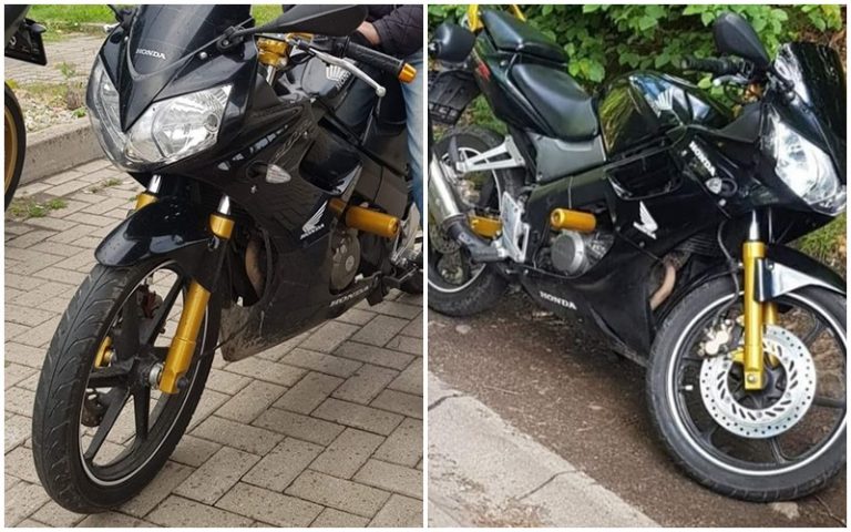 Skradziono motocykl. Właściciel wyznacza nagrodę