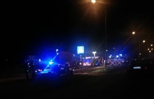 Potrącił rowerzystę