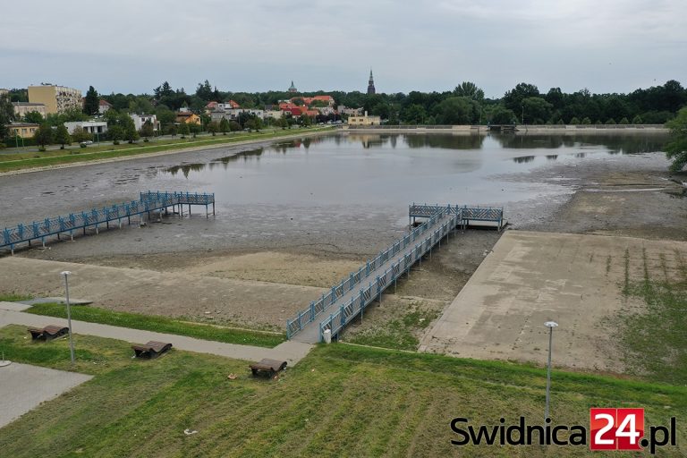 Dlaczego nie ma wody w zalewie Witoszówka? Wody Polskie odpowiadają