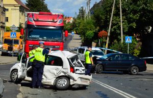 Nie udało się uratować rannego kierowcy