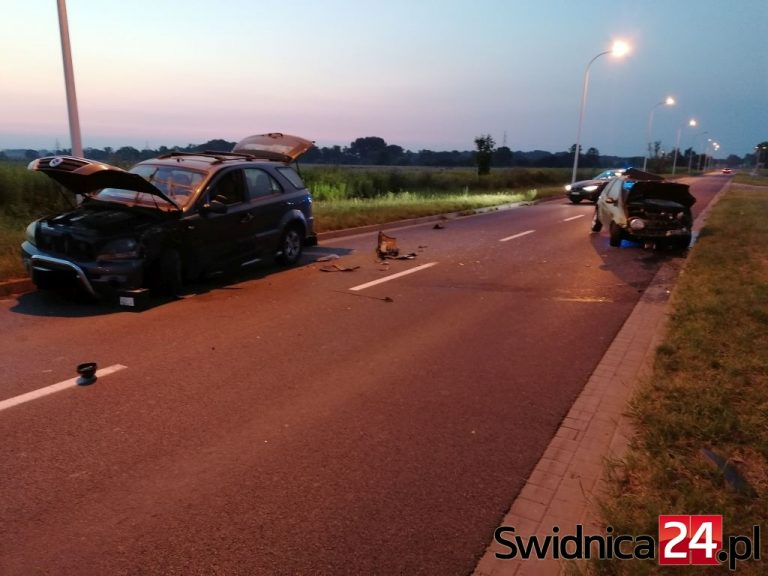 Zderzenie na osiedlu Zawiszów