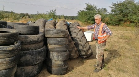 Wysprzątał kolejne miejsca. Kończy się zbiórka na nowe auto dla społecznika z Pszenna