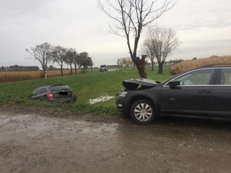 Nie zachował bezpiecznego odstępu [FOTO]