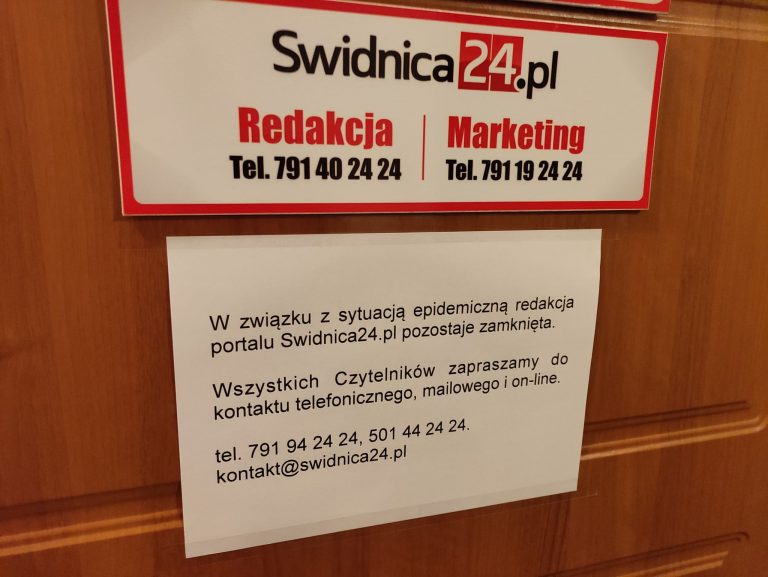Swidnica24.pl zaprasza do kontaktu telefonicznego i on-line