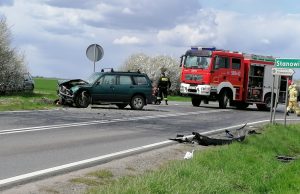 Wypadek na trasie Świdnica-Strzegom