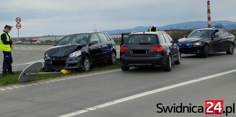 Wypadek na łączniku