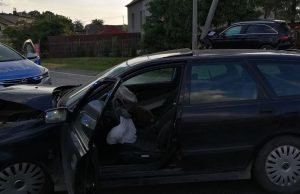 Wypadek na krajowej 35-tce w Szczepanowie