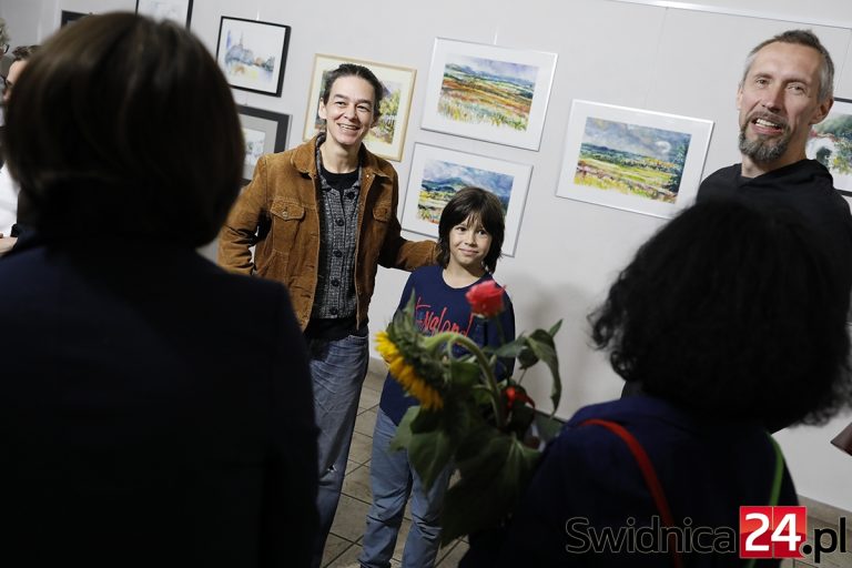 Świdnica i okolice malowane wodną farbą. Finał I Ogólnopolskiego Pleneru Akwareli [FOTO]