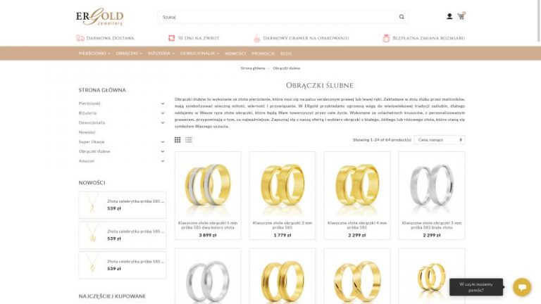 Obrączki ślubne – jak dobrać rozmiar?