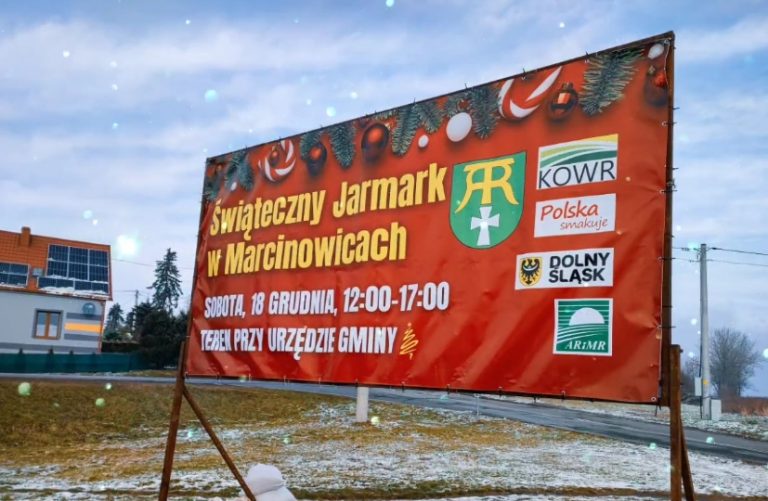 Świąteczny jarmark w Marcinowicach