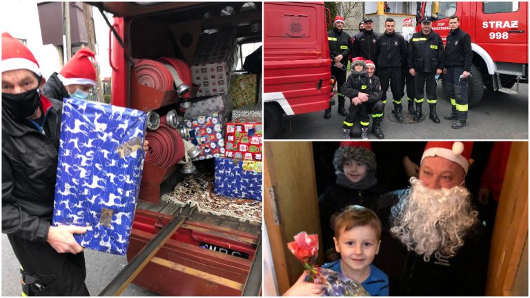 Maluchy z Domu Dziecka obdarowane świątecznymi prezentami [FOTO]