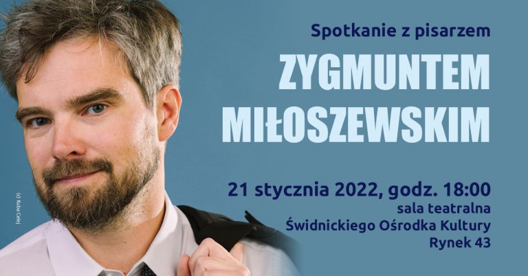 Spotkanie z Zygmuntem Miłoszewskim