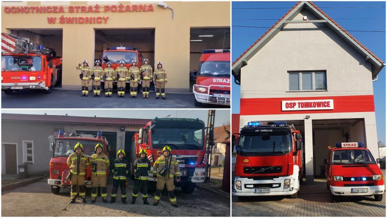 Strażacy oddali hołd poległym na służbie kolegom z Ukrainy [FOTO/VIDEO]