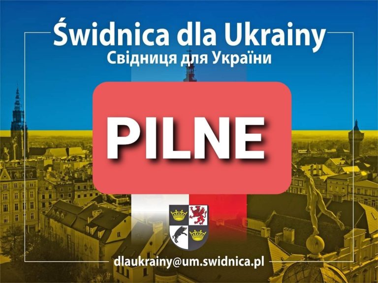 Rejestracja i pomoc w Świdnicy/Реєстрація та допомога для українців