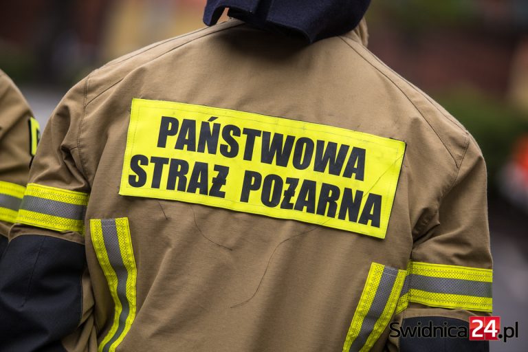 Pożar w domu jednorodzinnym w Burkatowie