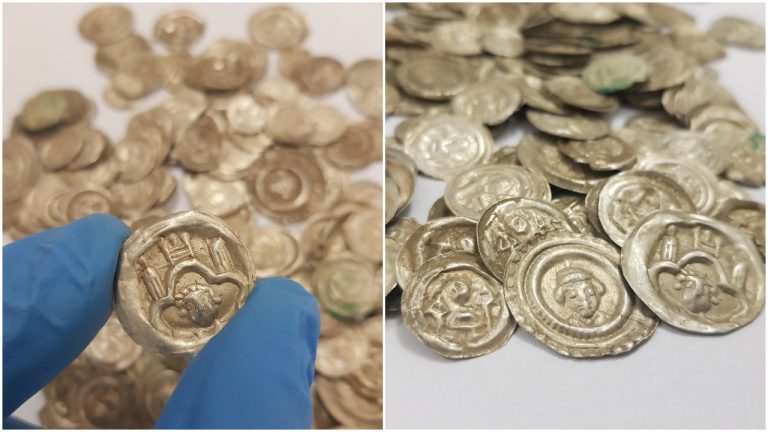 Psi nos na tropie średniowiecznych monet. Tak dużego znaleziska nie było od stulecia [FOTO]