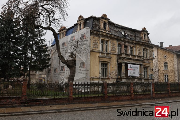 Willa Hanna w remoncie. Ekipy budowlane pracują nad dachem [FOTO]