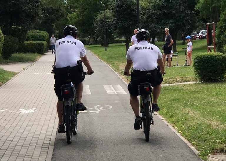 Będą patrolować miasto na rowerach