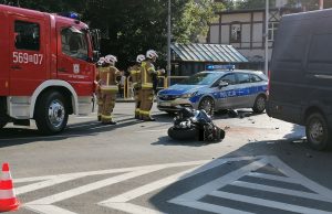 Poważny wypadek na ul. Komunardów w Świdnicy