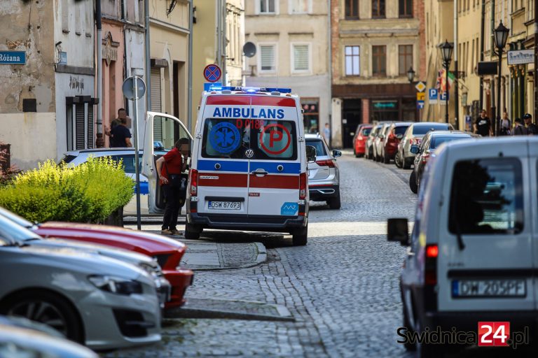 Potrącenie na Trybunalskiej