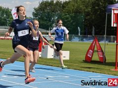 Lekkoatletyczny mityng na stadionie w Świdnicy